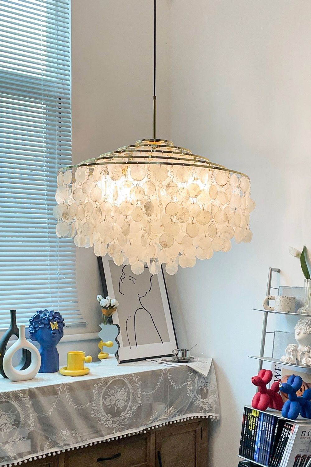 Shell Chandelier