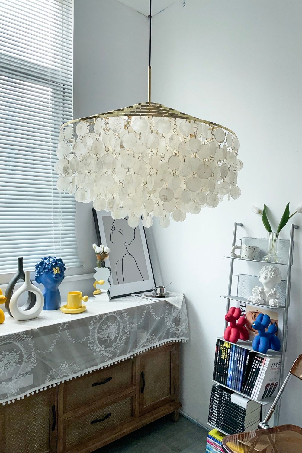 Shell Chandelier