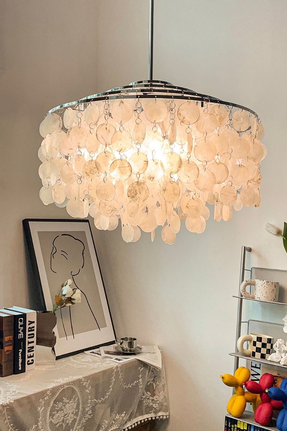 Shell Chandelier