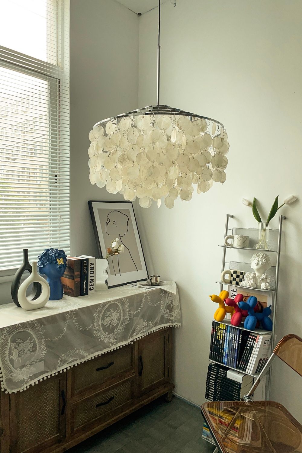 Shell Chandelier