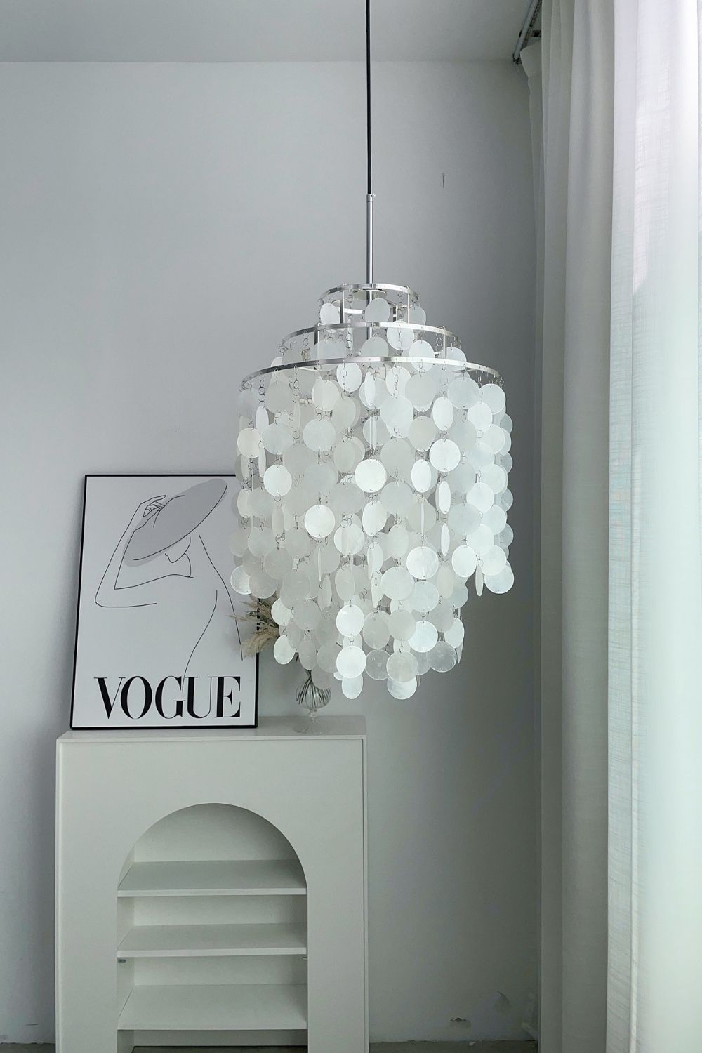 Shell Chandelier