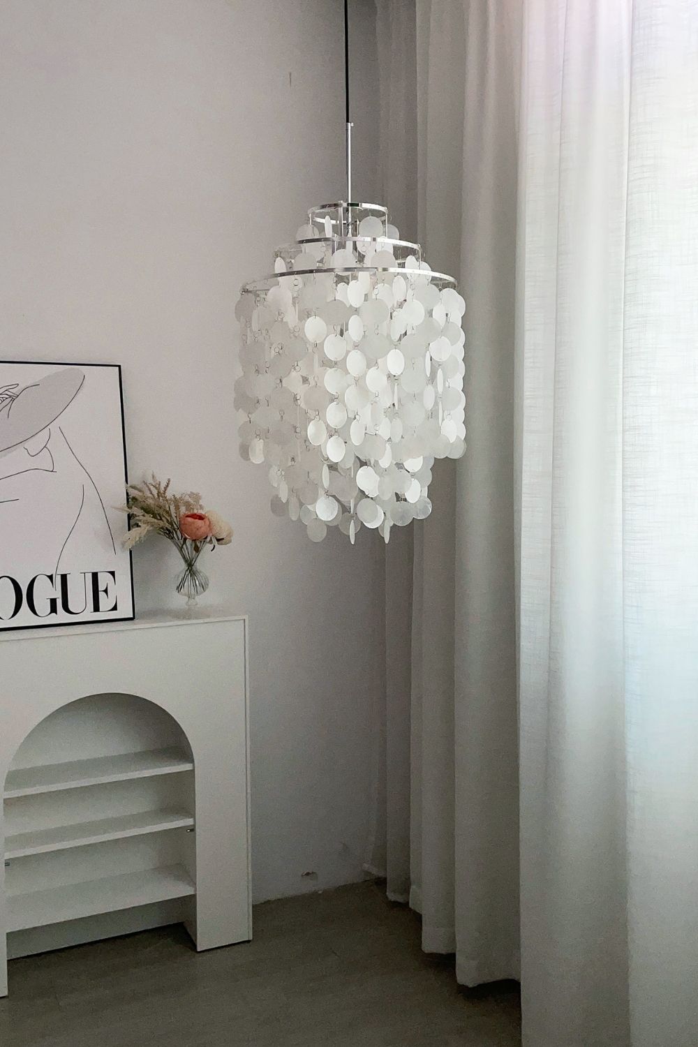 Shell Chandelier