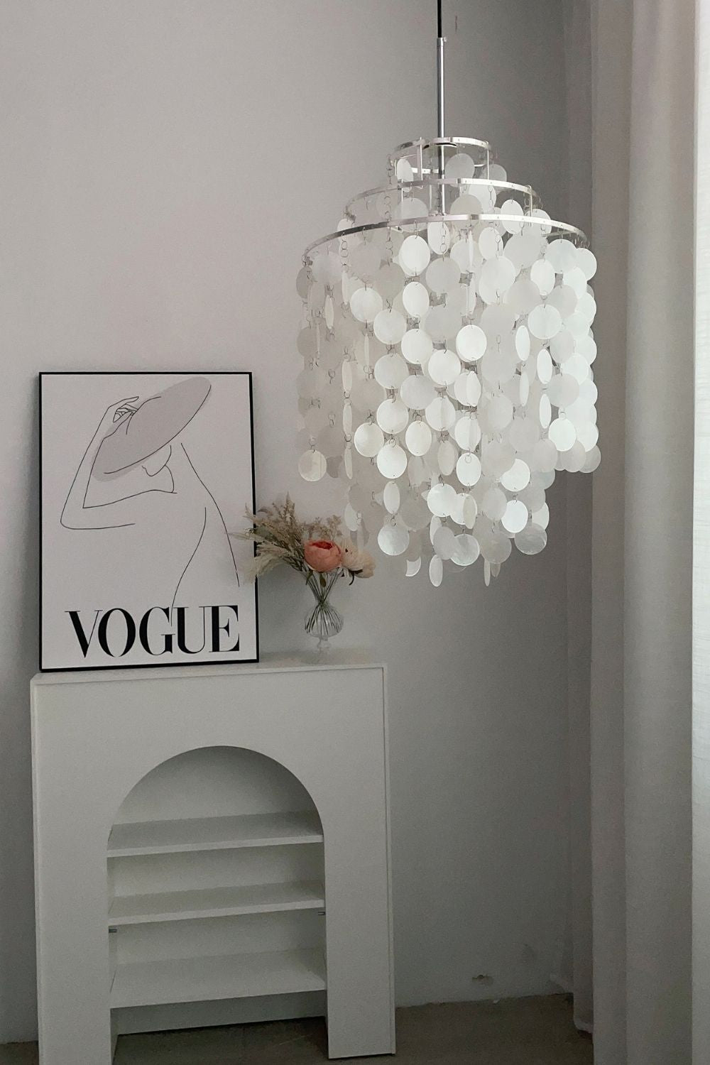 Shell Chandelier