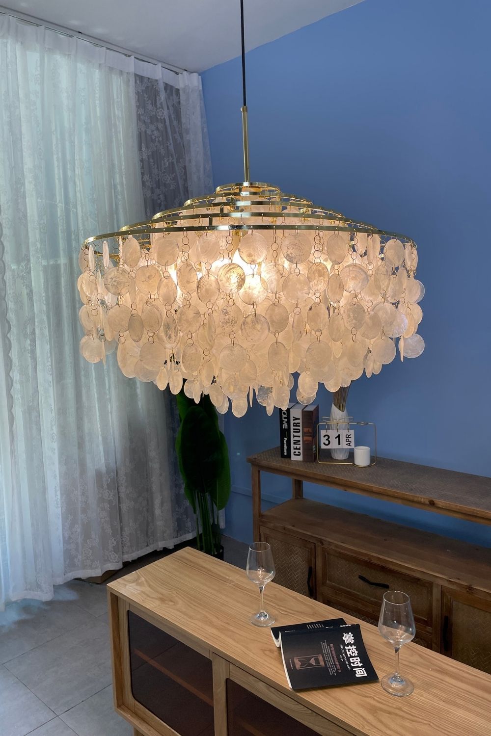 Shell Chandelier