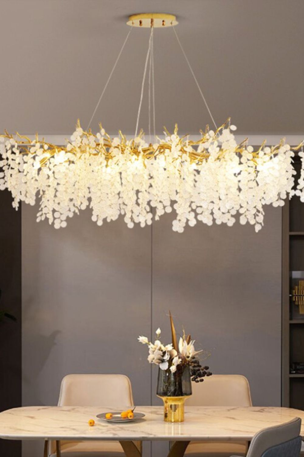 Shiro Noda Crystal Chandeliers - SamuLighting