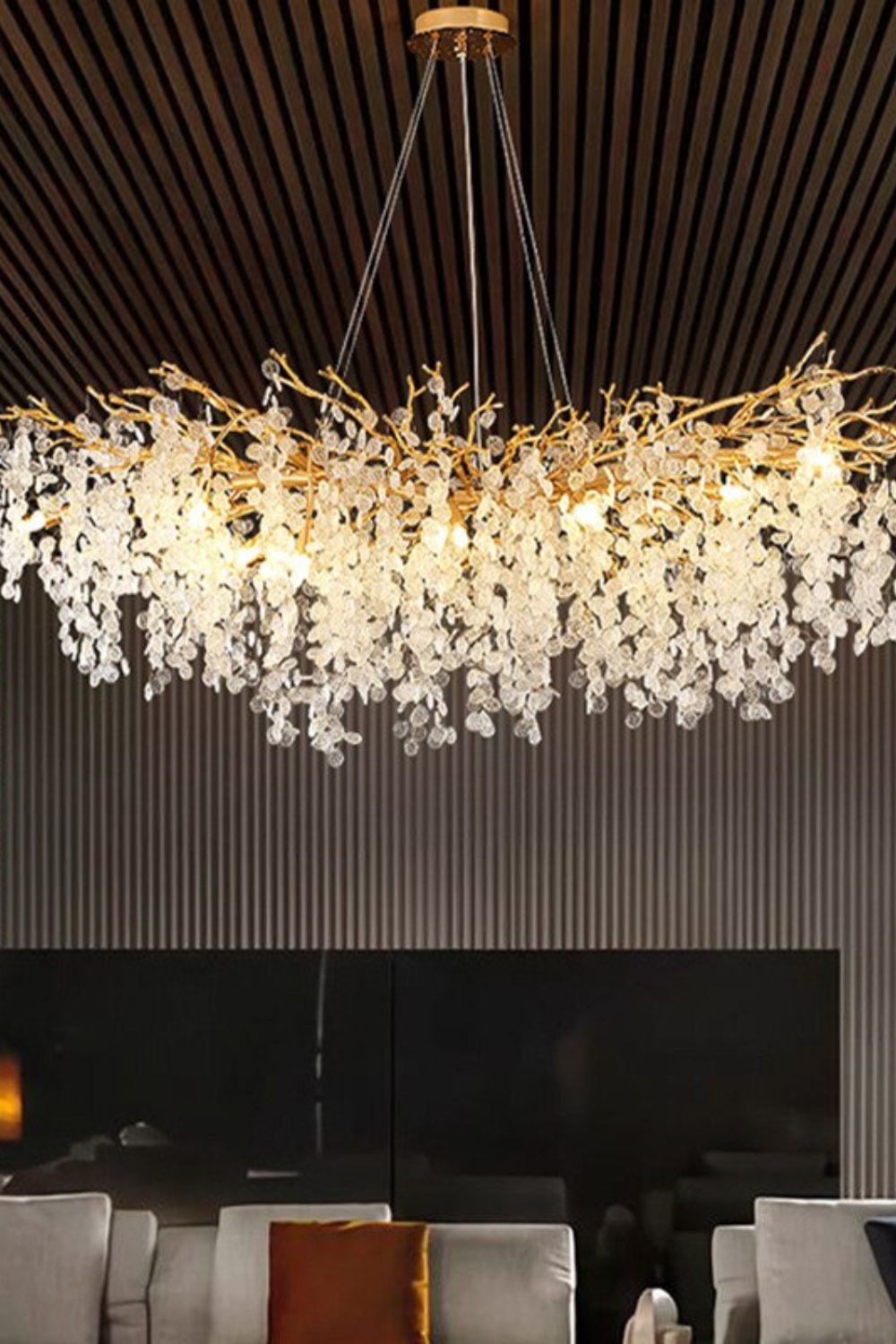 Shiro Noda Crystal Chandeliers - SamuLighting