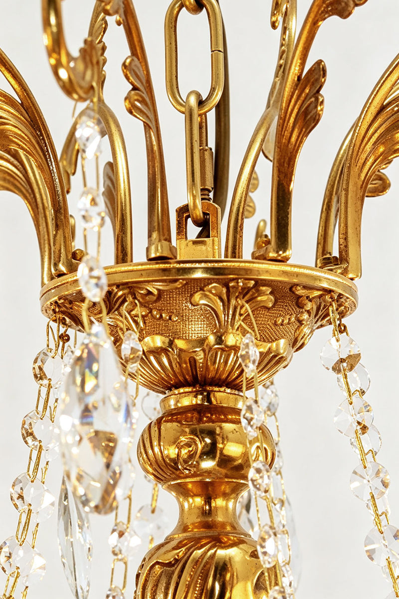 Brass Goes Amber Under Candlelight