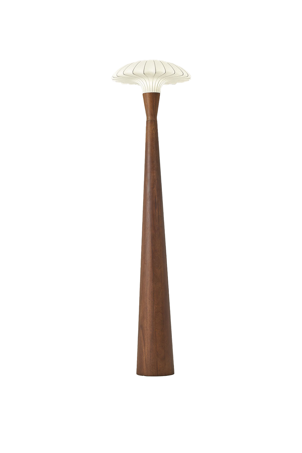 Silk Solid Wood Floor Lamp