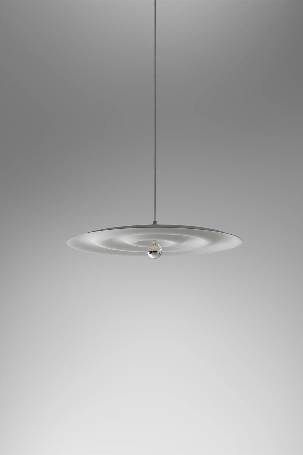 Simple Frisbee Pendant Light