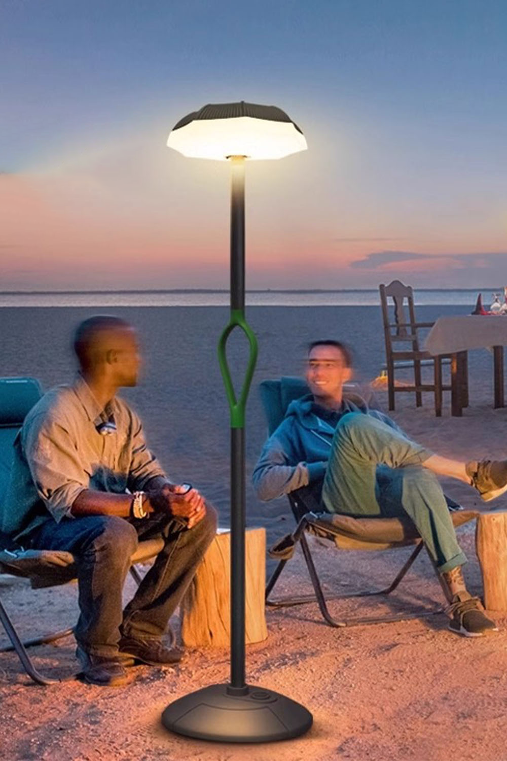 Simple Portable Outdoor Rechargeable Floor Lamp