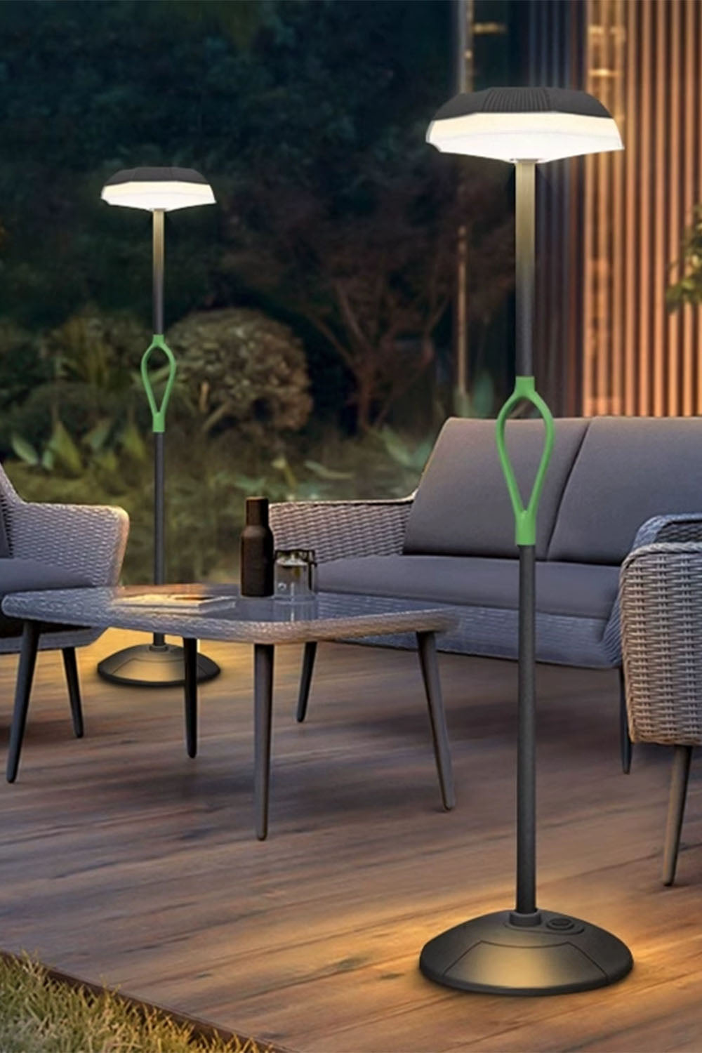 Simple Portable Outdoor Rechargeable Floor Lamp