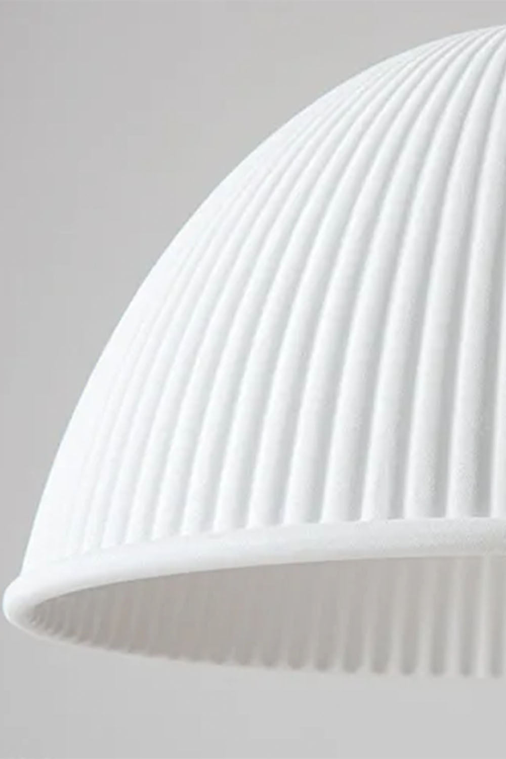 Simple Semicircular Inverted Pendant Light