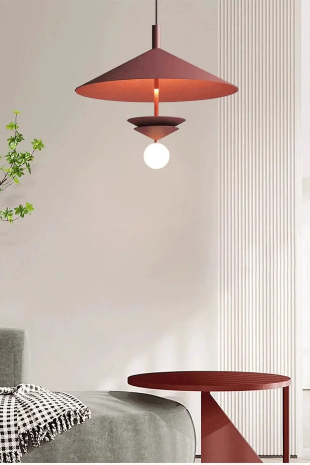 Simple UFO Pendant Lamp