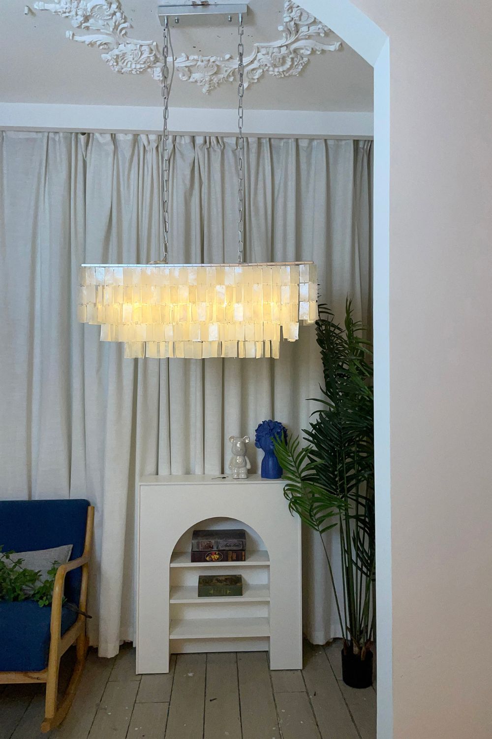 Skye Linear Tiered Chandelier