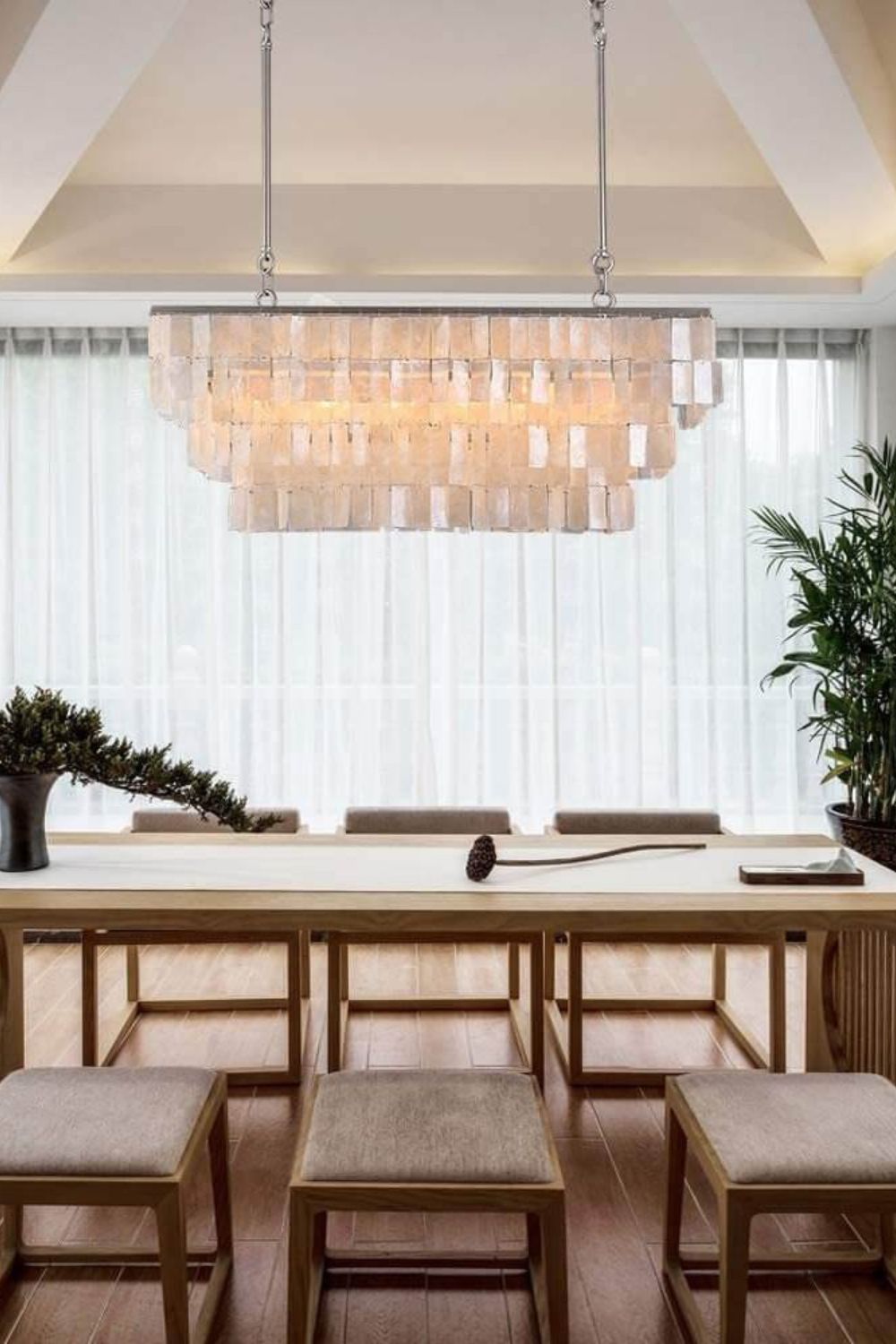 Skye Linear Tiered Chandelier