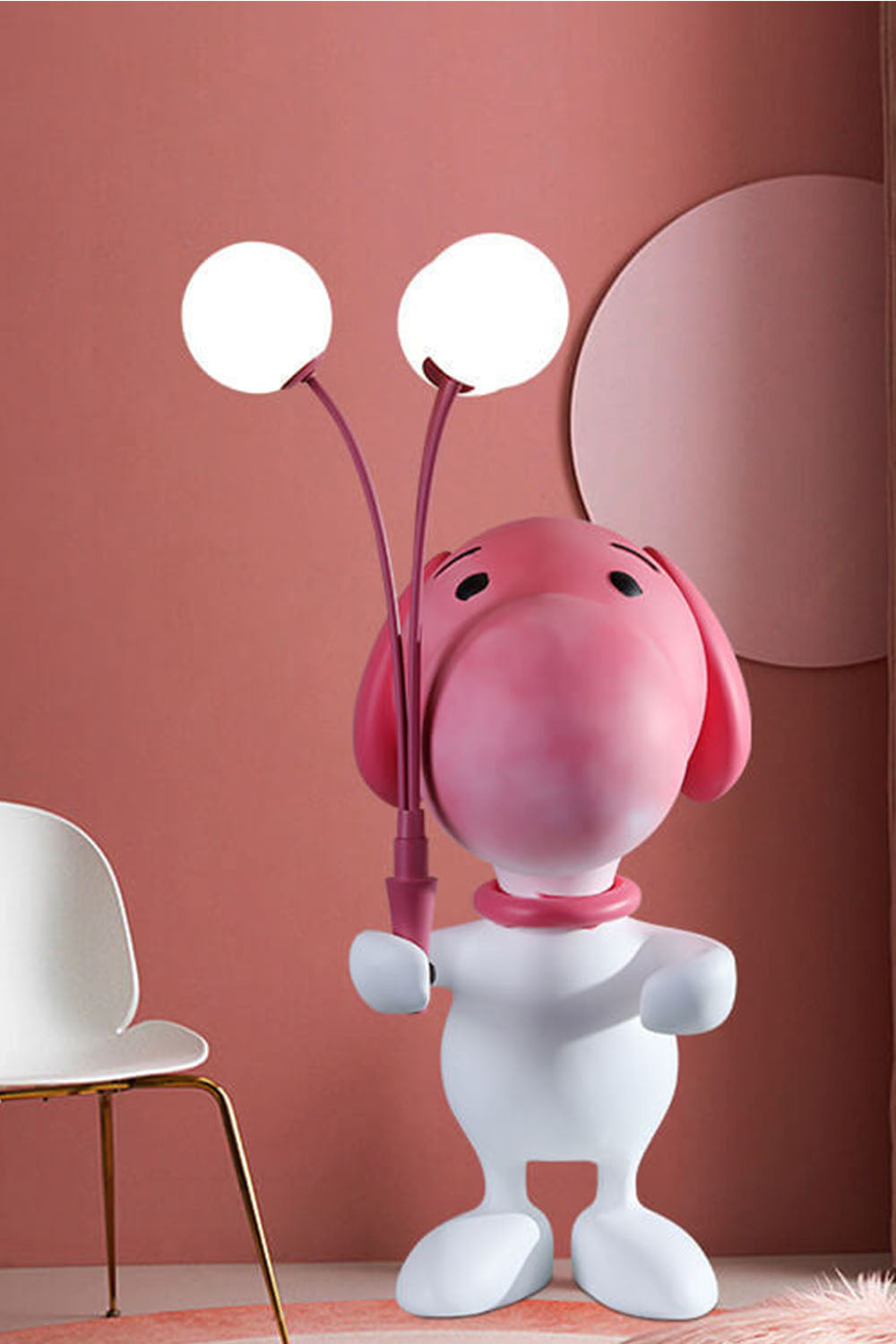 Snoopy Sculpture Table Lamp