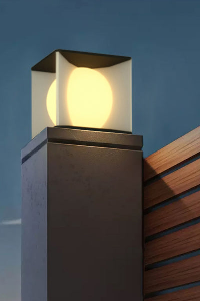 Solar fence column lamp - SamuLighting