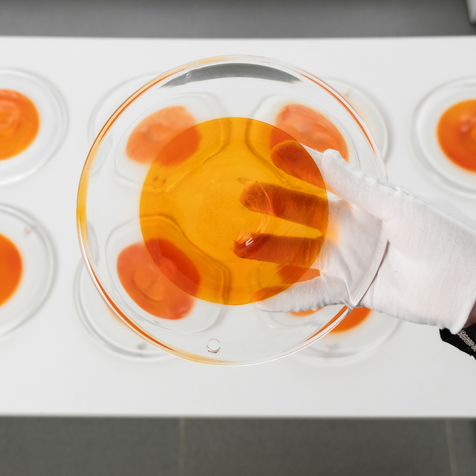 Radiant Amber Glassware