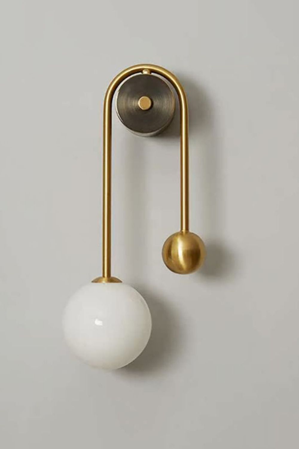 Spherical Light Luxury Wall Lamp
