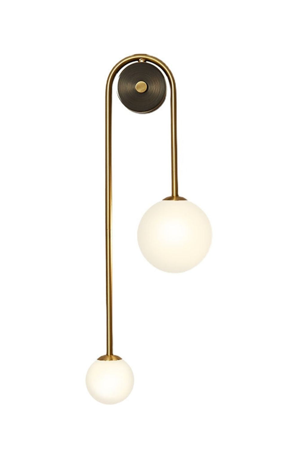 Spherical Light Luxury Wall Lamp