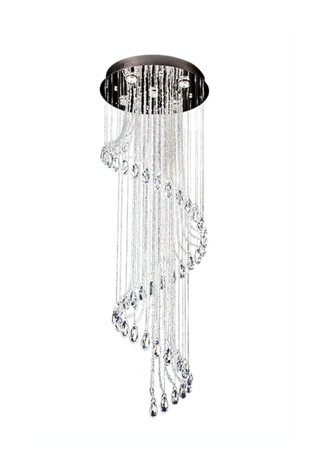 Spiral Crystal Chandelier - SamuLighting