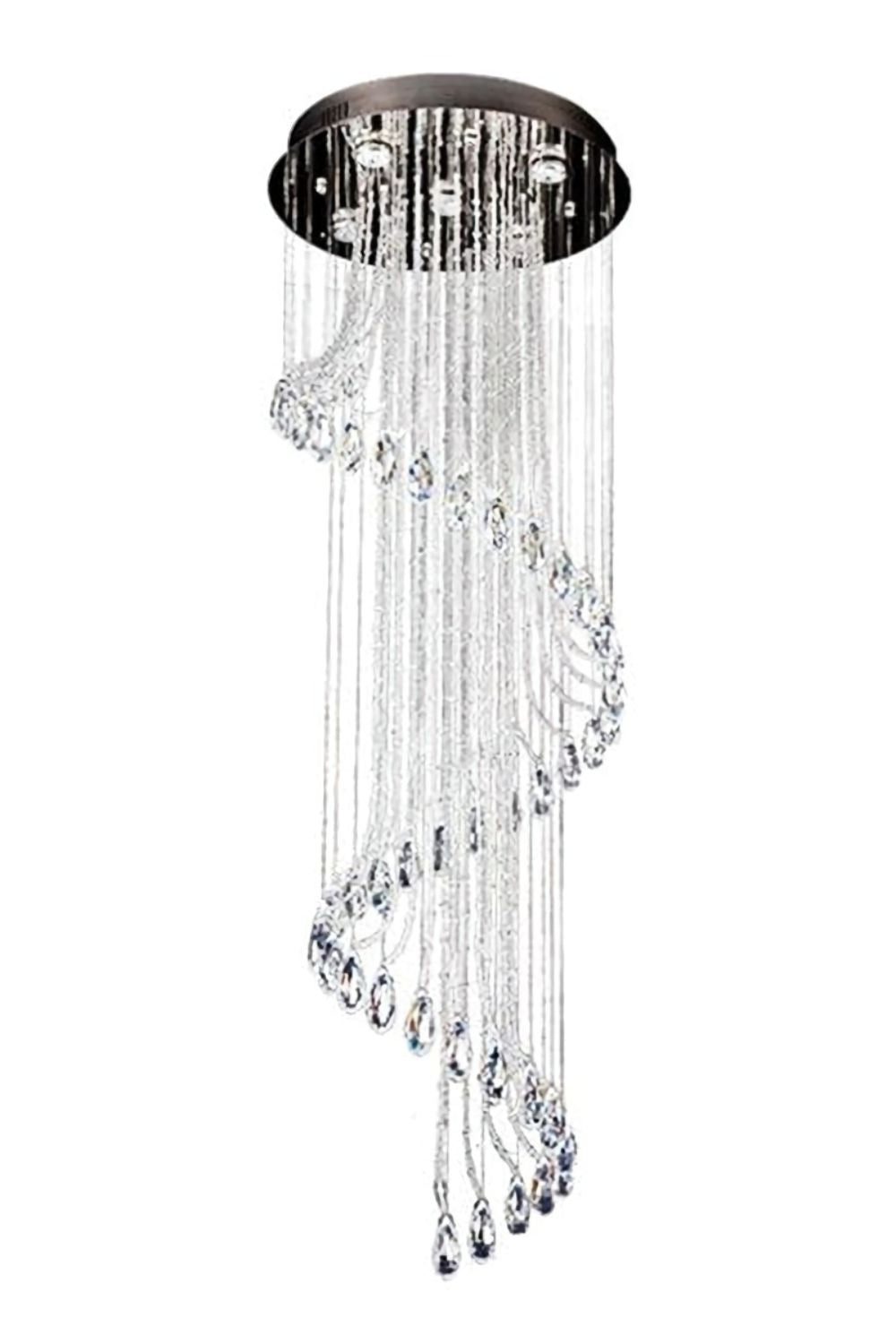 Spiral Crystal Chandelier - SamuLighting