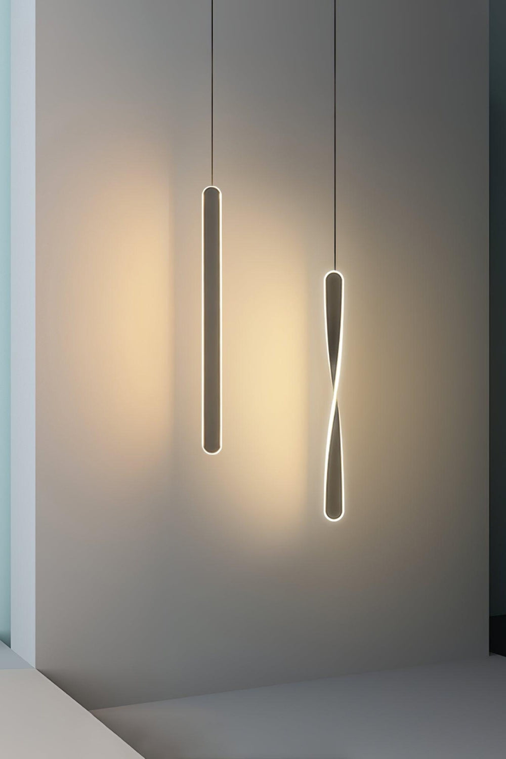 Spiral LED Pendant Light - SamuLighting