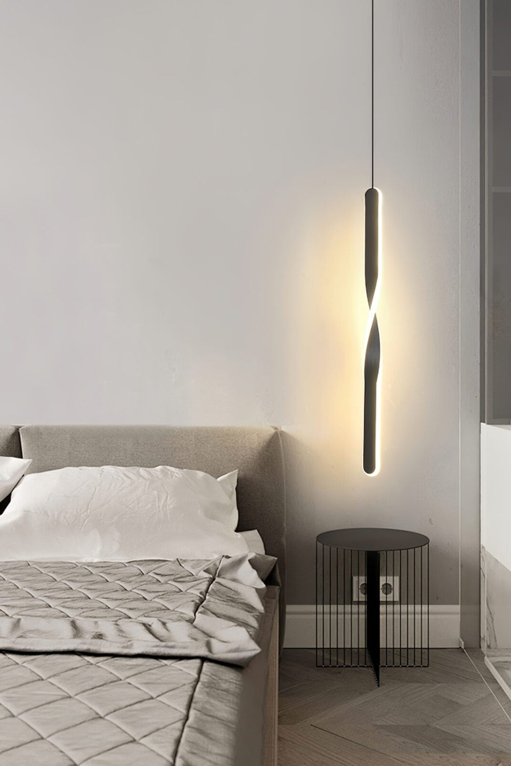 Spiral LED Pendant Light - SamuLighting