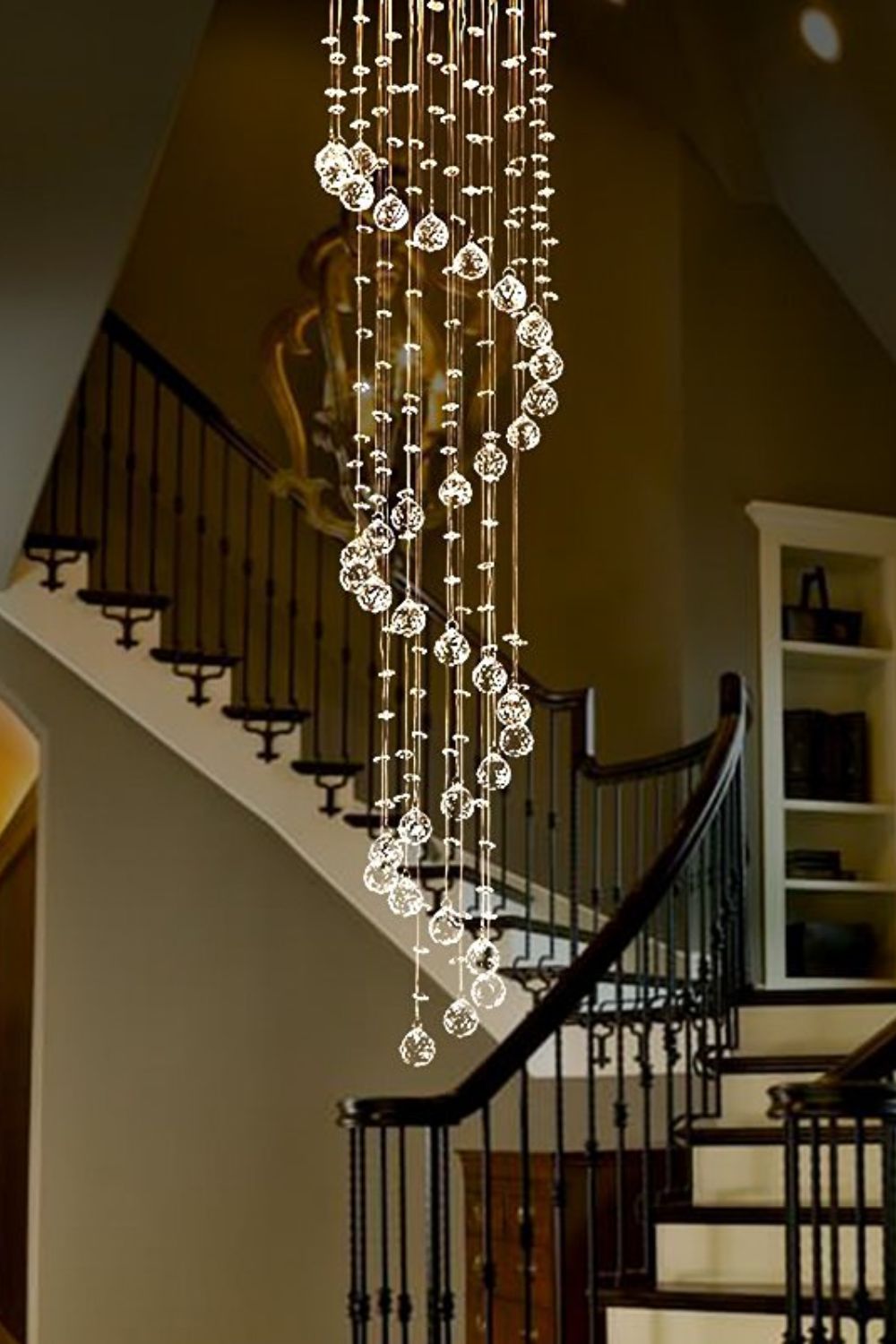 Spiral Raindrop Crystal Chandelier - SamuLighting