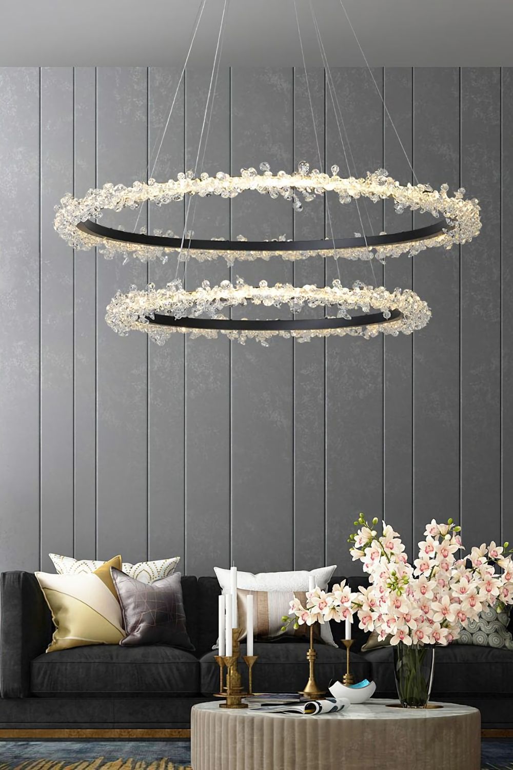 Spiridon Crystal Chandelier - SamuLighting