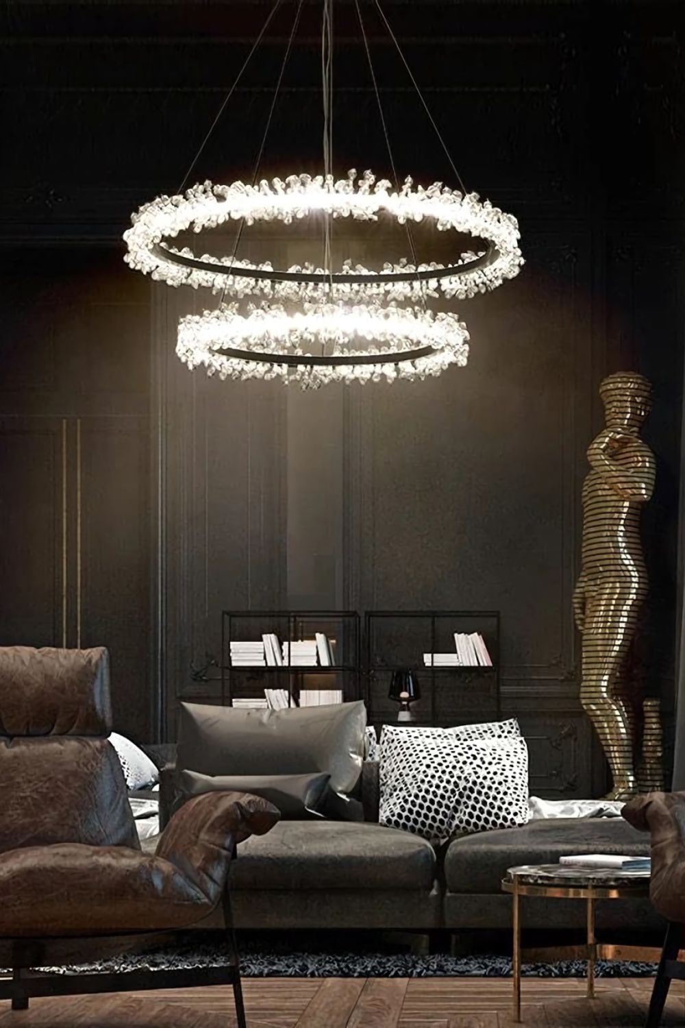 Spiridon Crystal Chandelier - SamuLighting