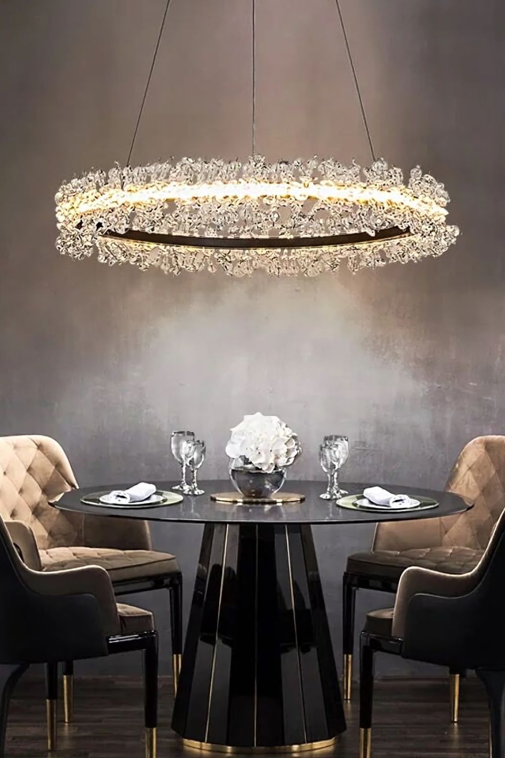 Spiridon Crystal Chandelier - SamuLighting