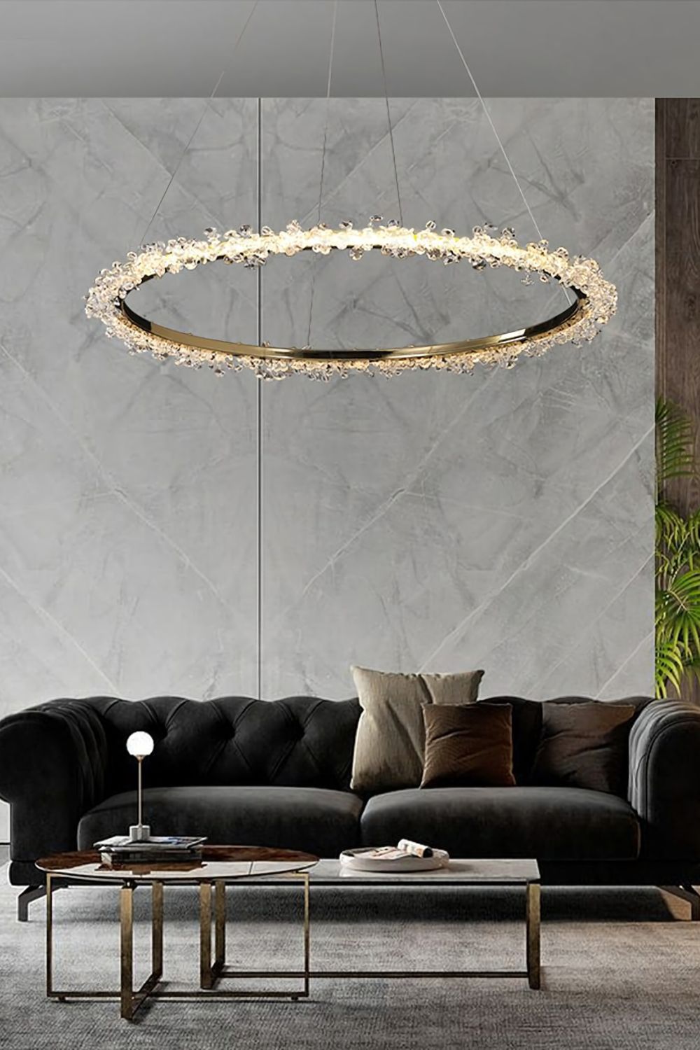 Spiridon Crystal Chandelier - SamuLighting