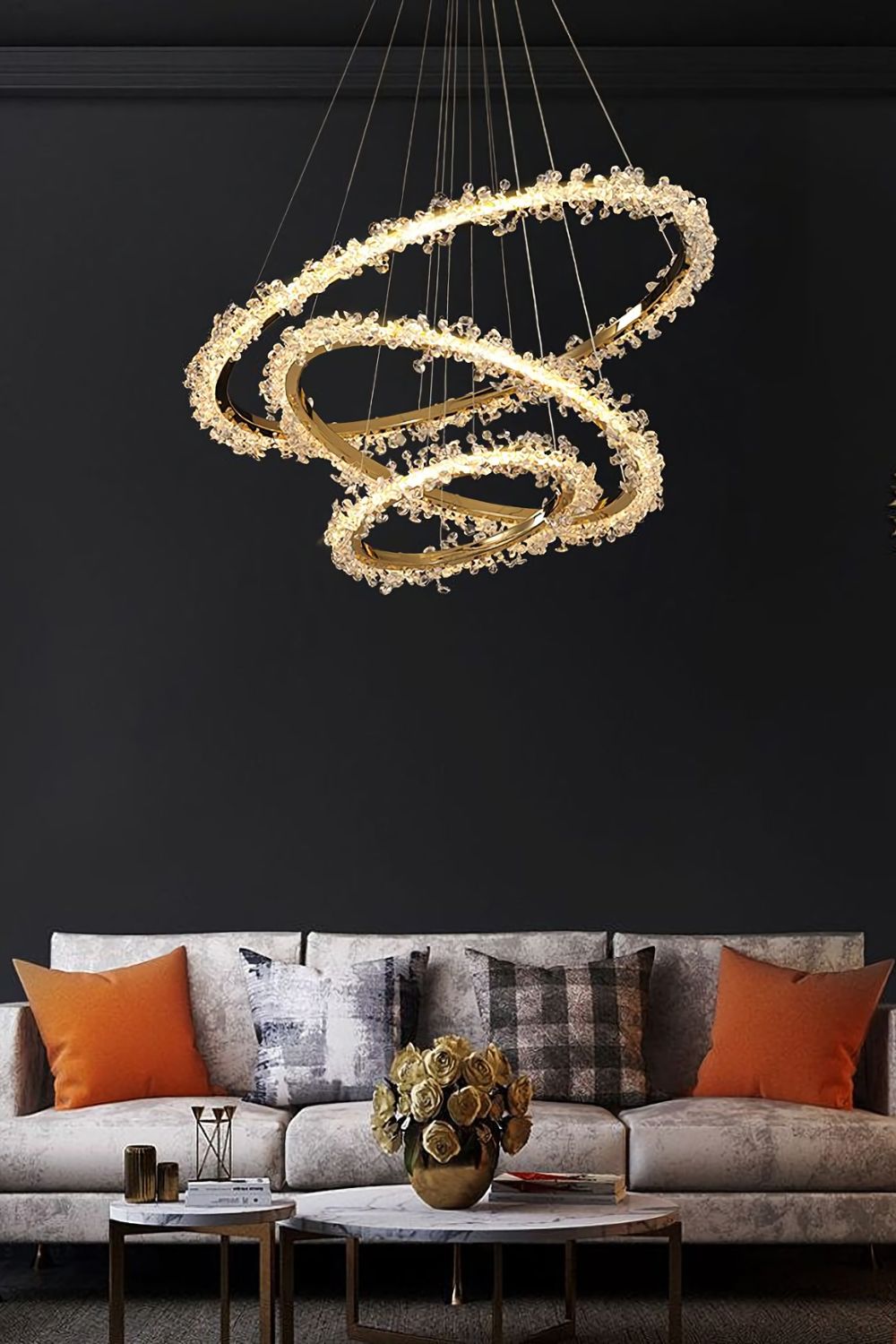 Spiridon Crystal Chandelier - SamuLighting