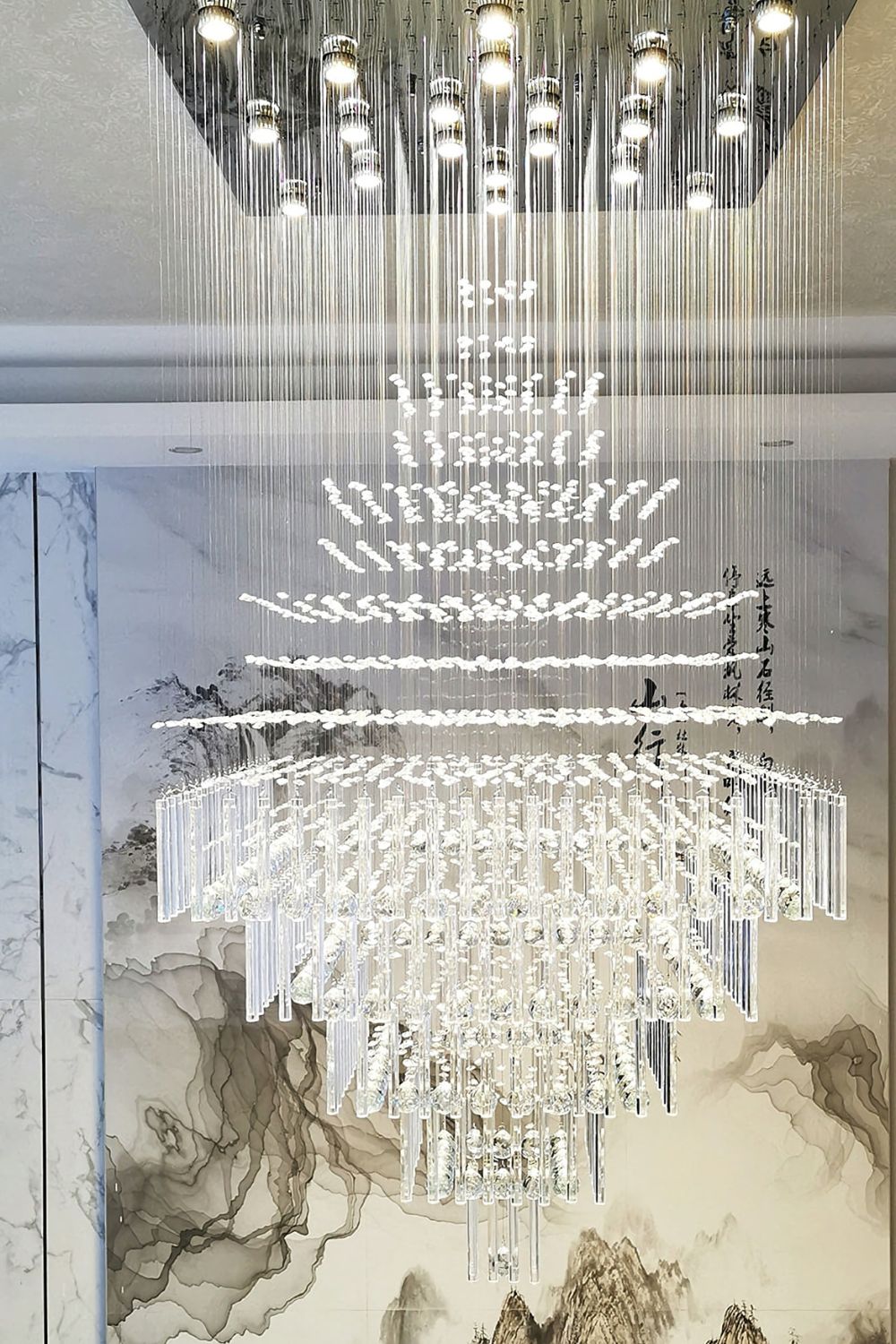 Square Crystal Chandelier - SamuLighting