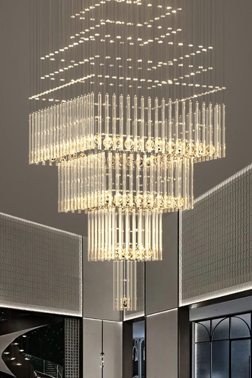 Square Crystal Chandelier - SamuLighting