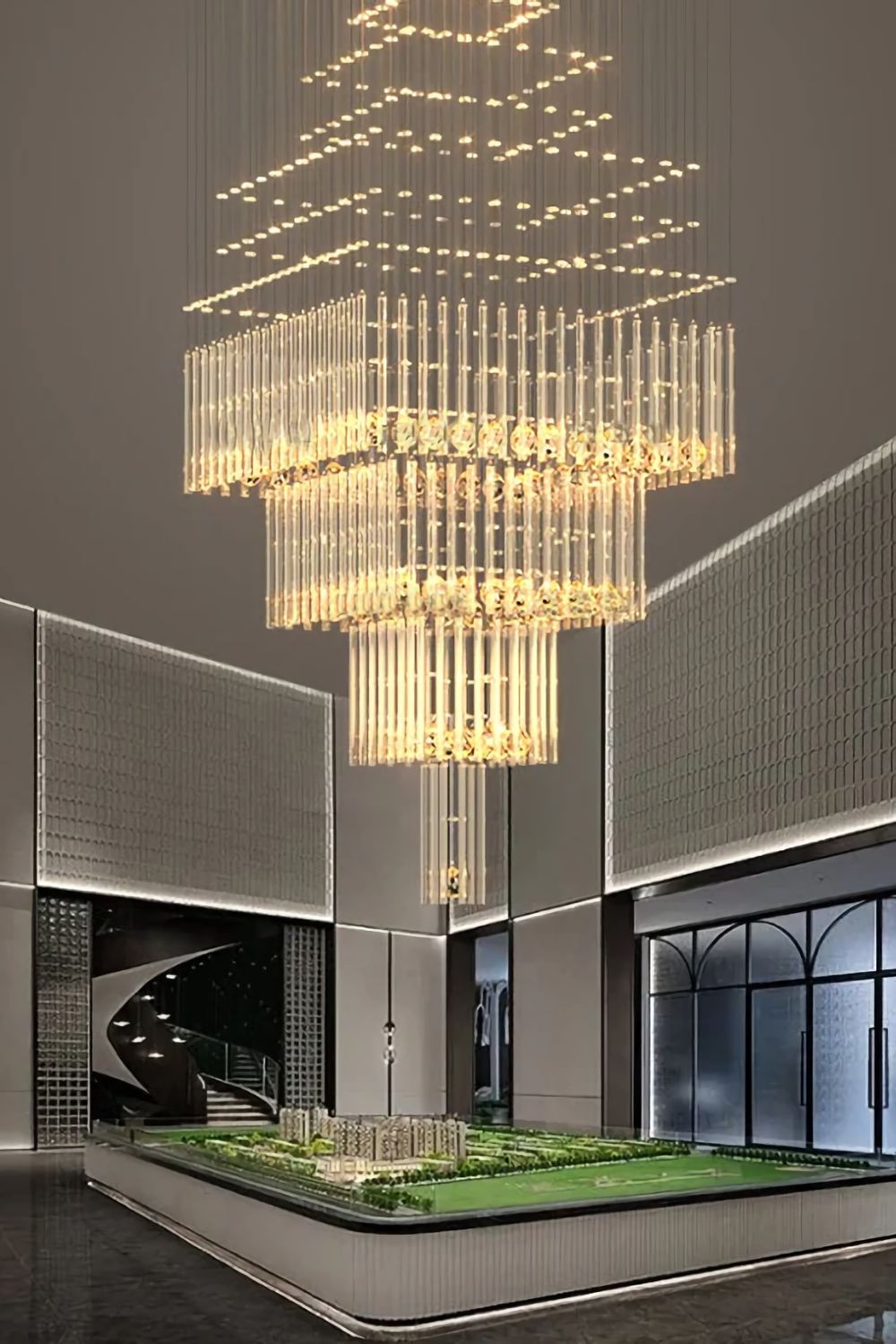 Square Crystal Chandelier - SamuLighting