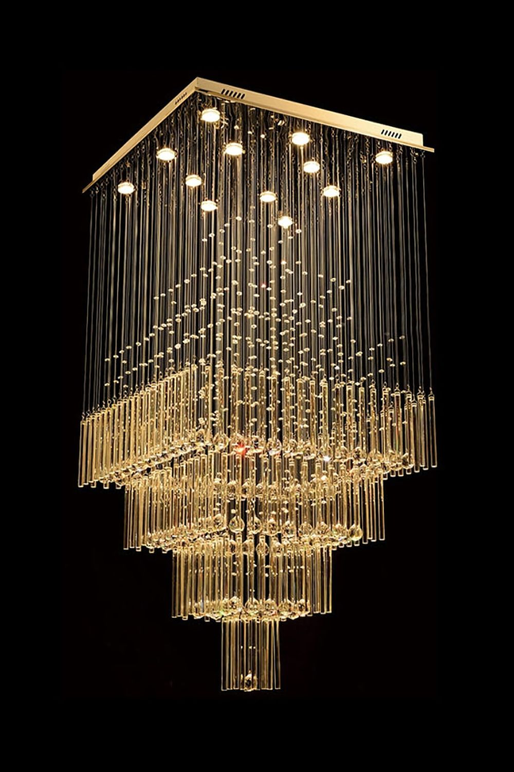 Square Crystal Chandelier - SamuLighting