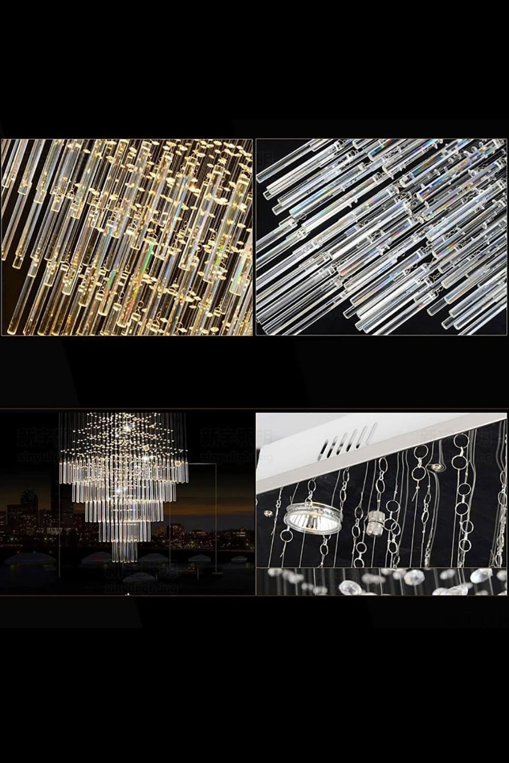 Square Crystal Chandelier - SamuLighting