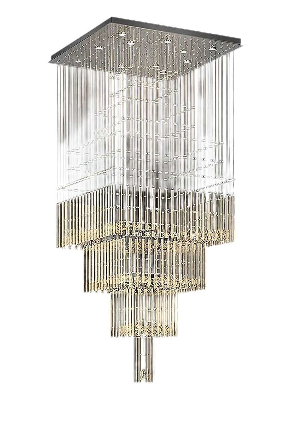 Square Crystal Chandelier - SamuLighting