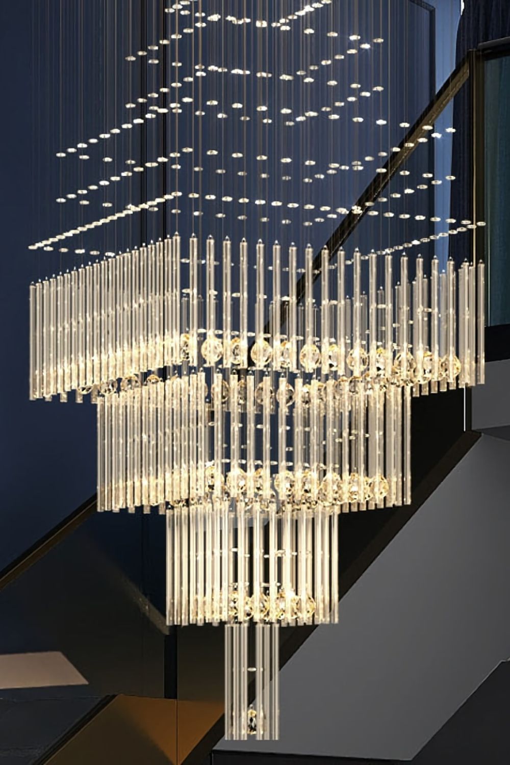 Square Crystal Chandelier - SamuLighting