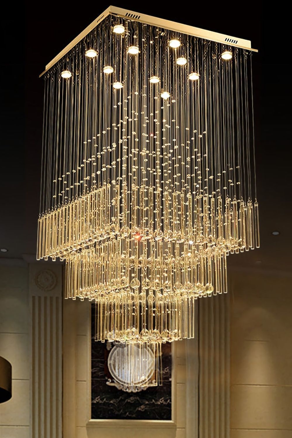 Square Crystal Chandelier - SamuLighting