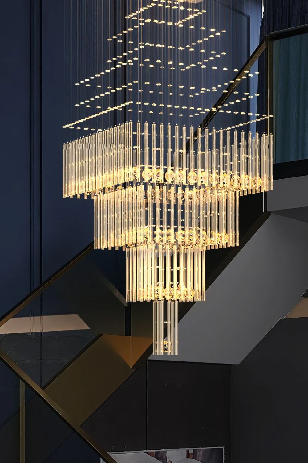 Square Crystal Chandelier - SamuLighting