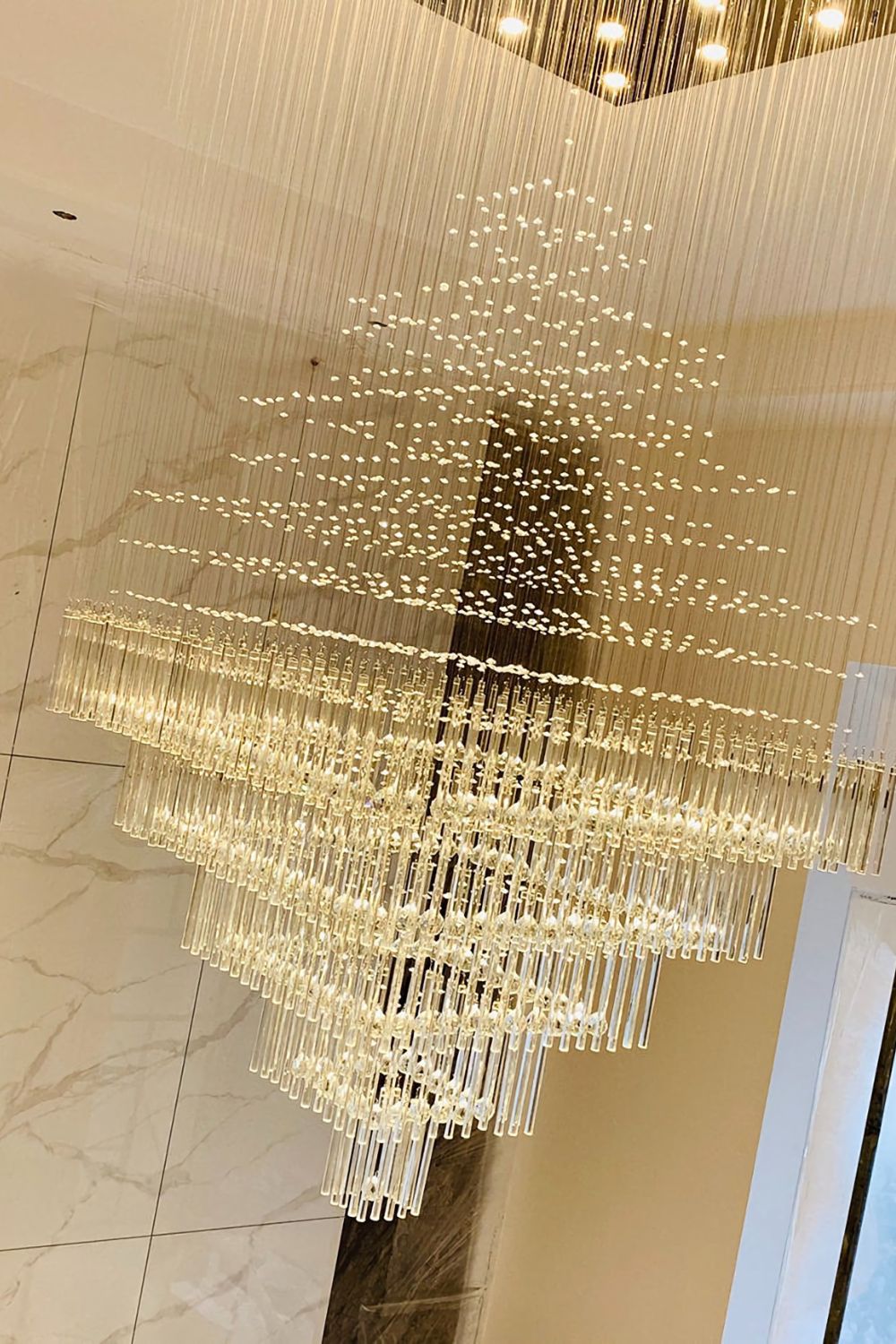 Square Crystal Chandelier - SamuLighting