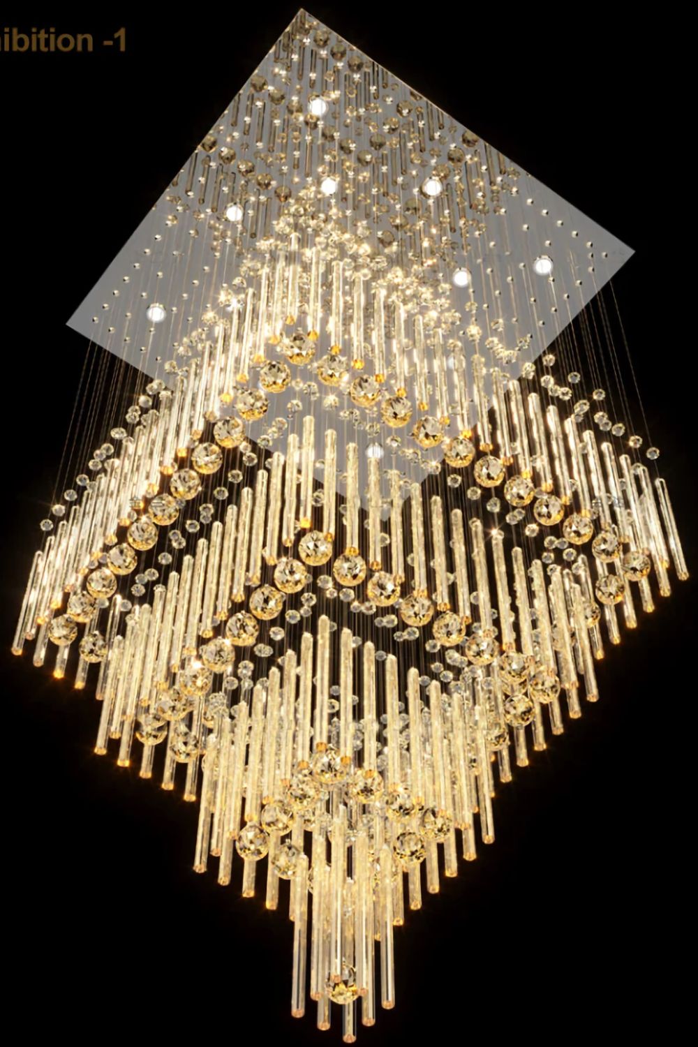 Square Crystal Chandelier - SamuLighting