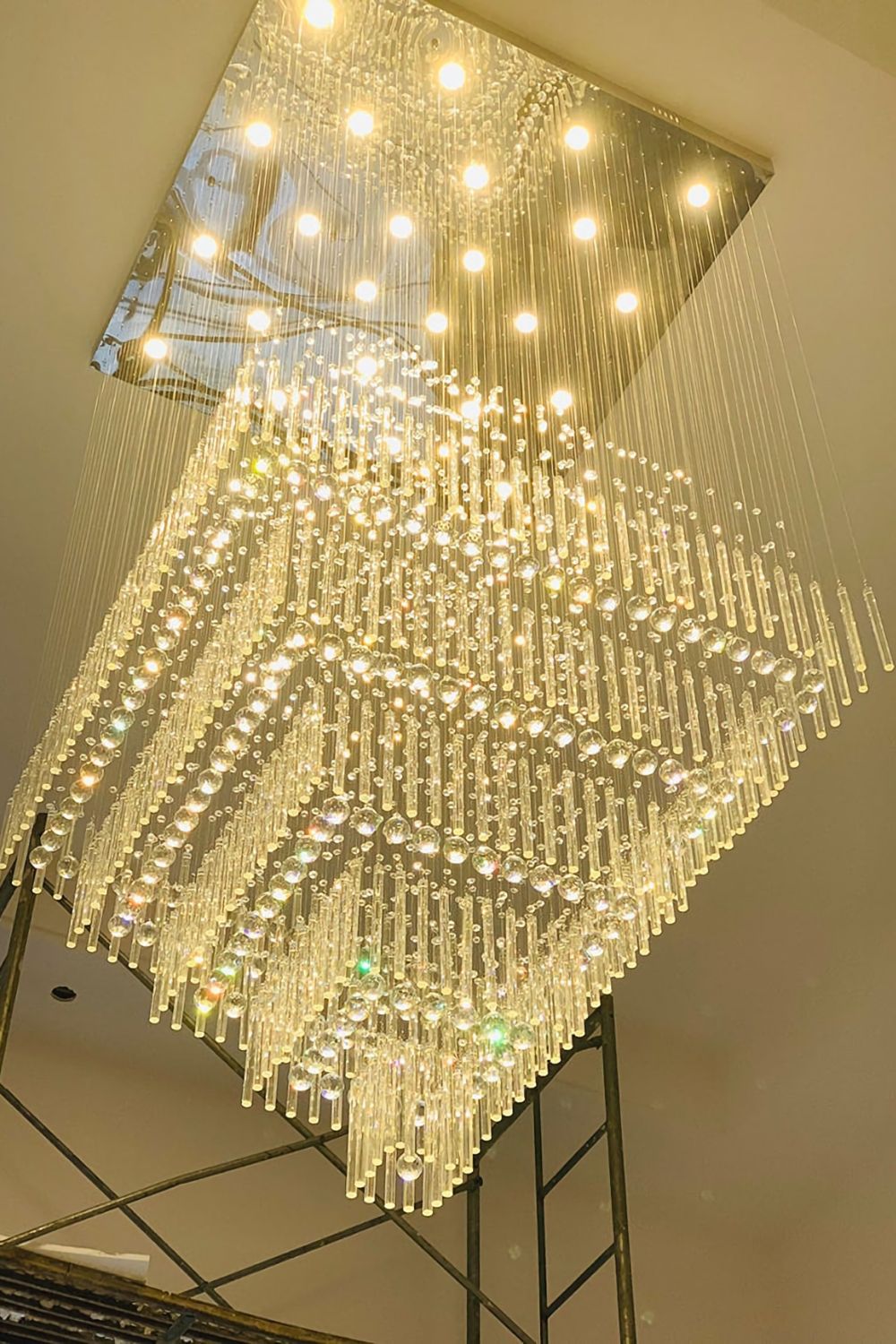 Square Crystal Chandelier - SamuLighting