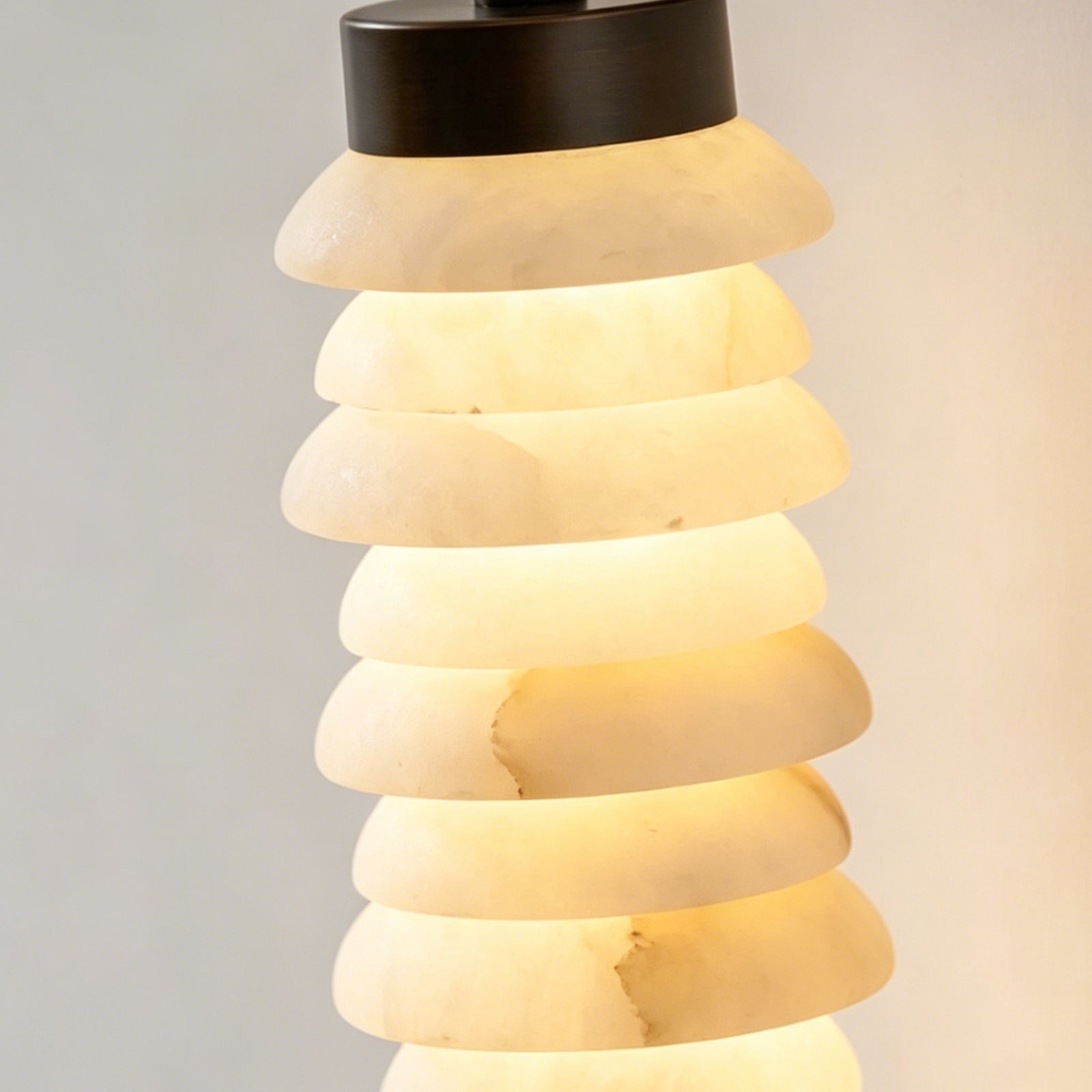 Tiered Alabaster Column