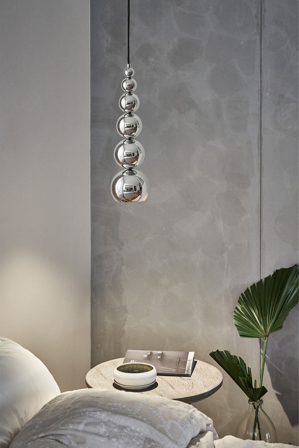 Stainless Steel Ball Pendant Light