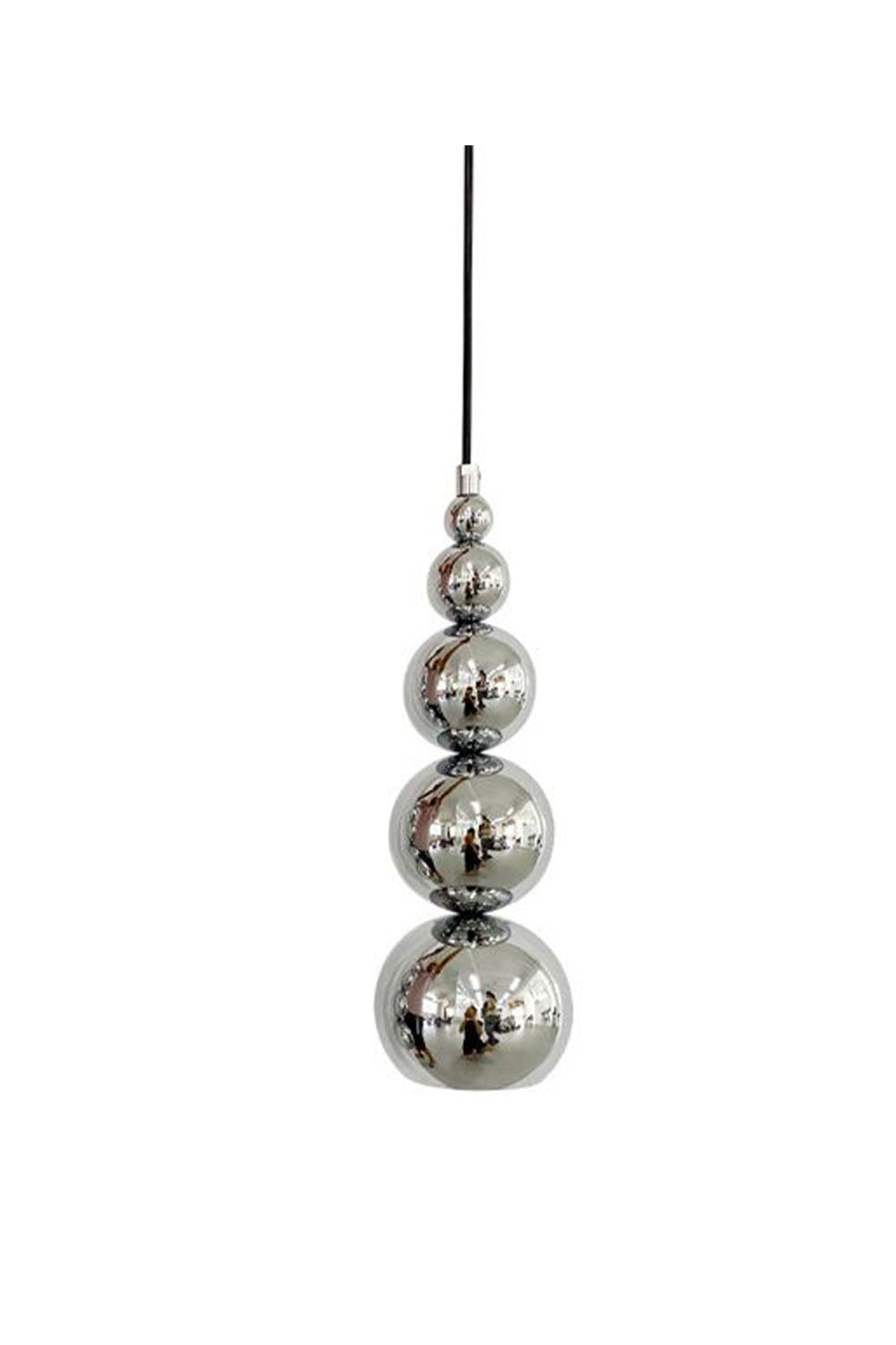 Stainless Steel Ball Pendant Light