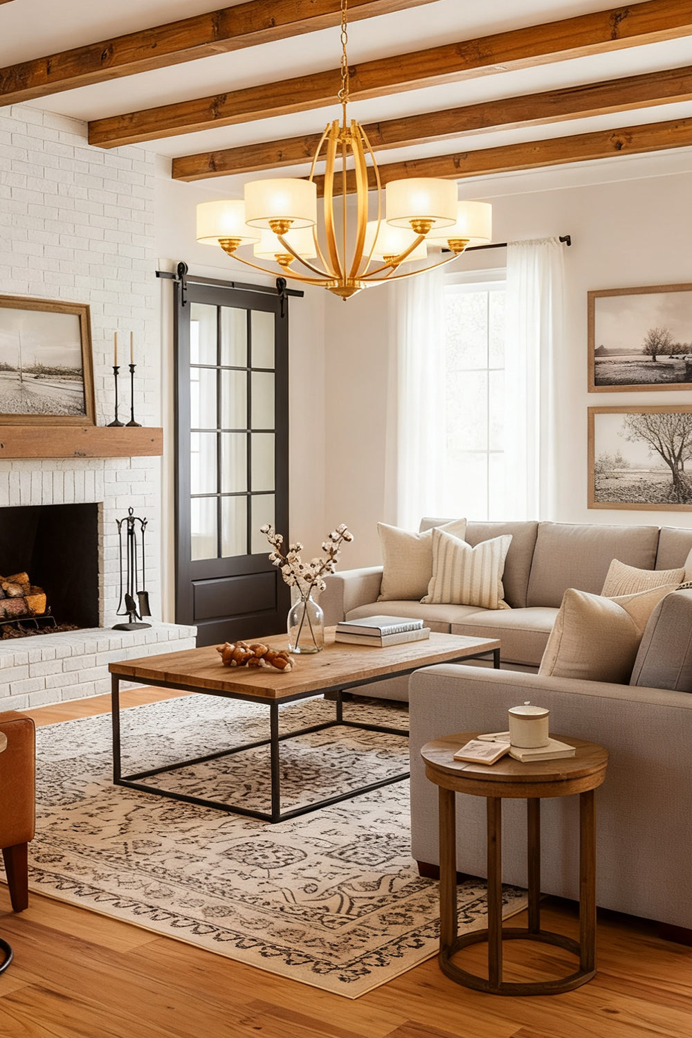 Stiffel Avira Chandelier